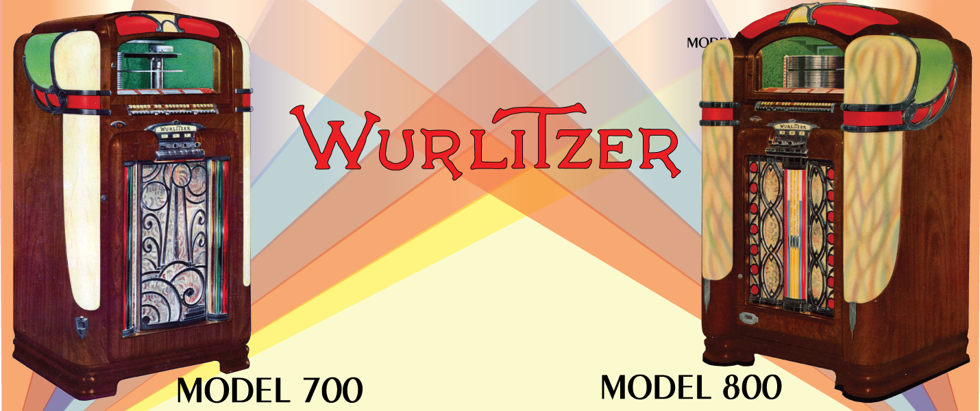 Wurlitzer Models 700 and 800 Parts Catalog